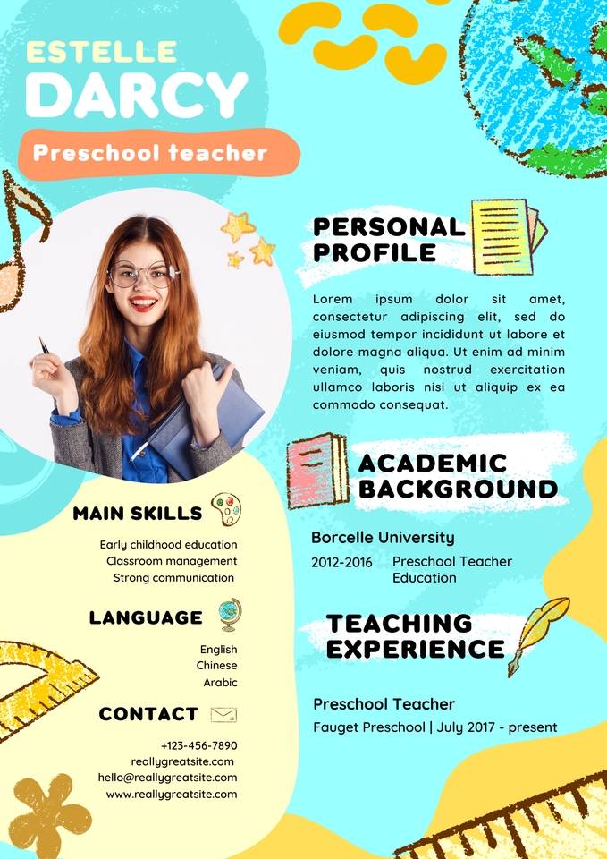 Portfolio & Resume - Desain CV / Resume Modern Secepat Kilat - 5