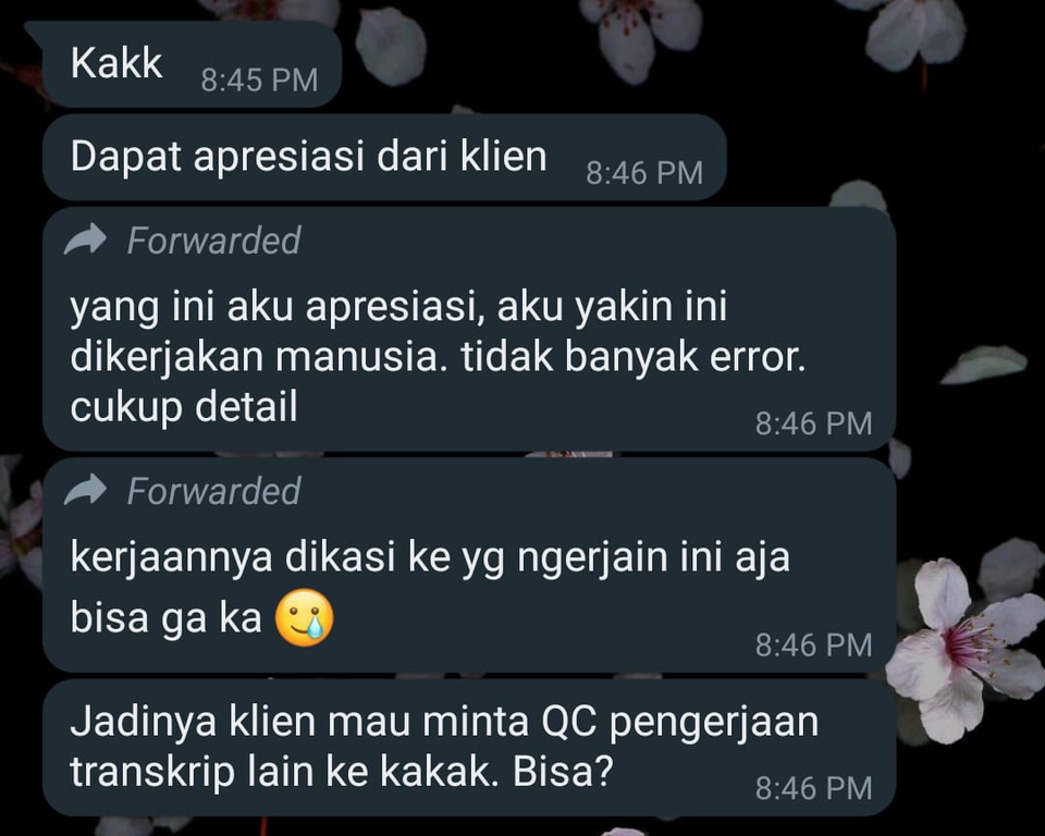 Pengetikan Umum - Transcription/Transkripsi - 5