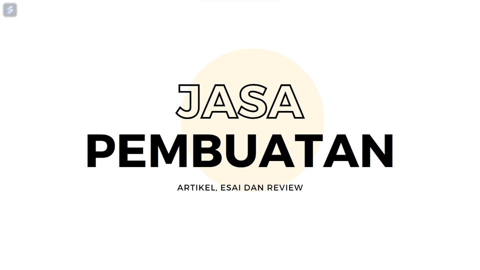 Pengetikan Umum - Pembuatan Artikel, Esai, dan Review Jurnal (Inggris & Indonesia) - 1