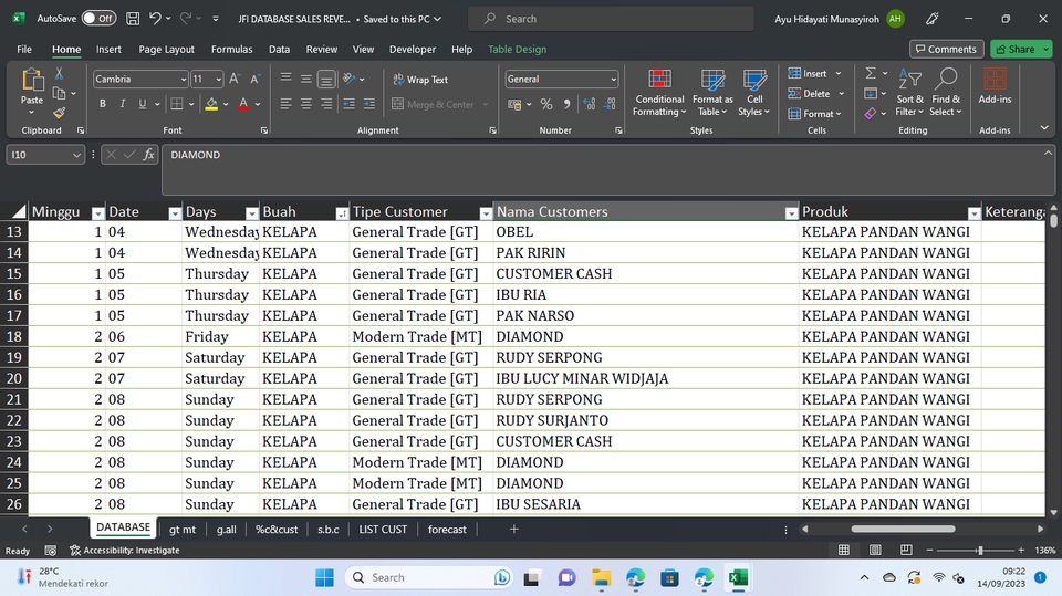 Entri Data - jasa olah data excel - 3