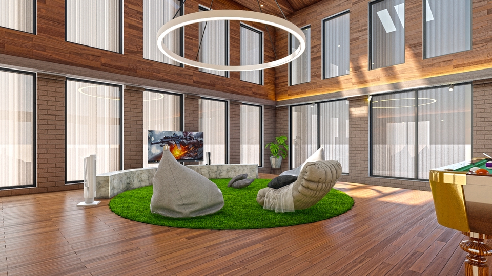 Jasa pembuatan video animasi 3d untuk interior rumah modern dengan desain minimalis.
