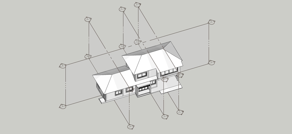 รับเขียนแบบบ้าน 2 ชั้น ออกแบบโครงสร้างบ้าน พร้อม BOQ บริการเขียนแบบก่อสร้าง