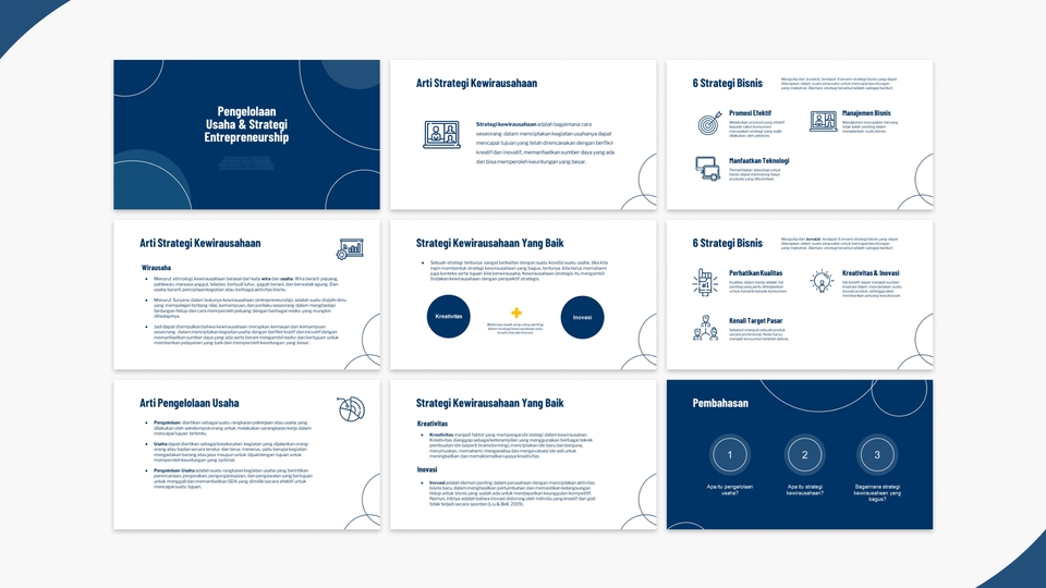 Presentasi - Desain / Redesain Presentasi - 6