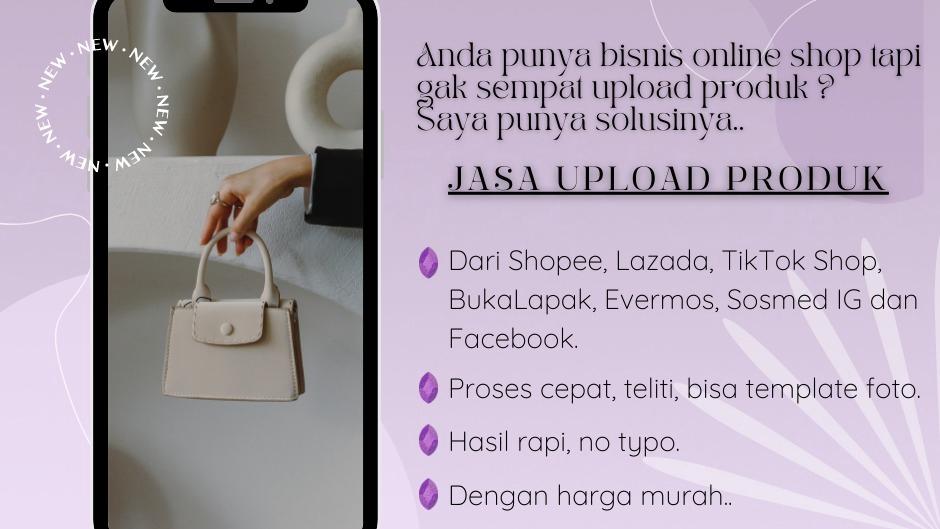 Jasa Upload Produk ke Marketplace atau Toko Online - Terima Jasa Upload Produk di Marketplace