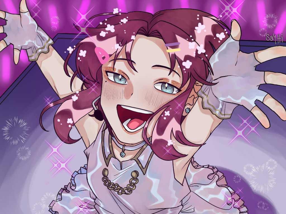 รับวาดรูปการ์ตูนอนิเมะน่ารัก สไตล์มินิมอล สีสันสดใส วาดภาพประกอบ