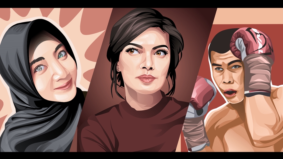 Gambar dan Ilustrasi - Ilustrasi Vector vexel art sehari jadi - 1