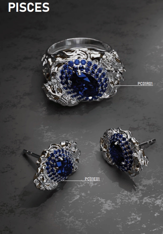 รับปั้นโมเดล 3D สินค้า เครื่องประดับ แบบ 3 มิติ รายละเอียดสวยงาม