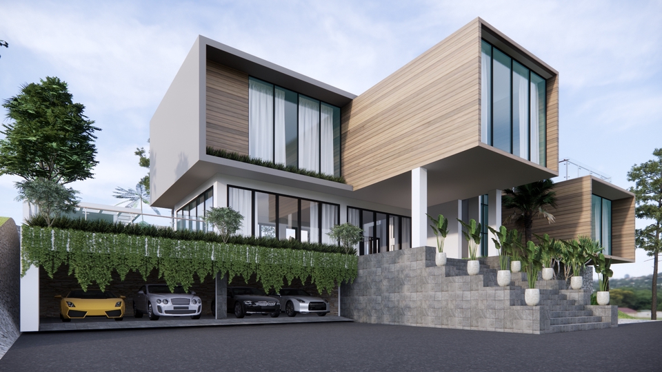 3D & Perspektif - Jasa Desain Rumah (3D, Gambar kerja, Animasi) - 21