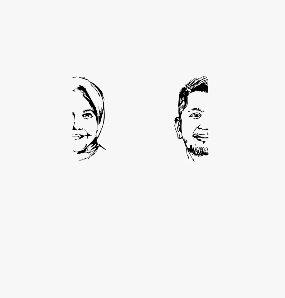 Desain ilustrasi handrawing, elegan