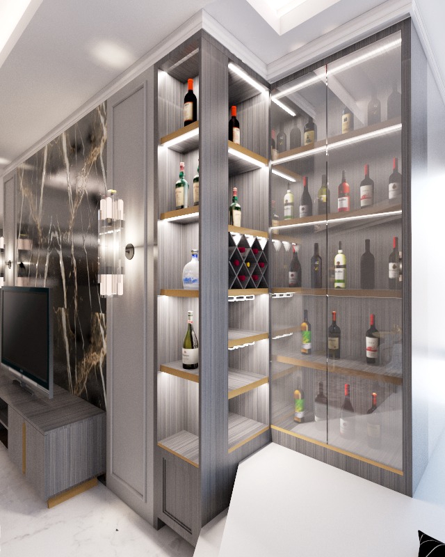 3D & Perspektif - 3D Modeling, Desain Interior, Interior Rendering - 16