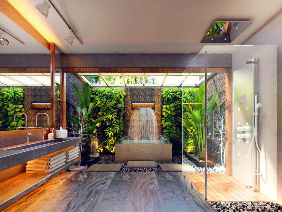 3D Perspective - ออกแบบ ทำภาพ 3D Perspective งานภายใน Interior - 10