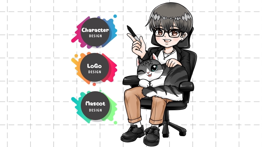 ออกแบบ Character & Mascot - ออกแบบ Mascot มาสคอต ตัวการ์ตูน ทำโลโก้มาสคอต Logo cartoon - 2