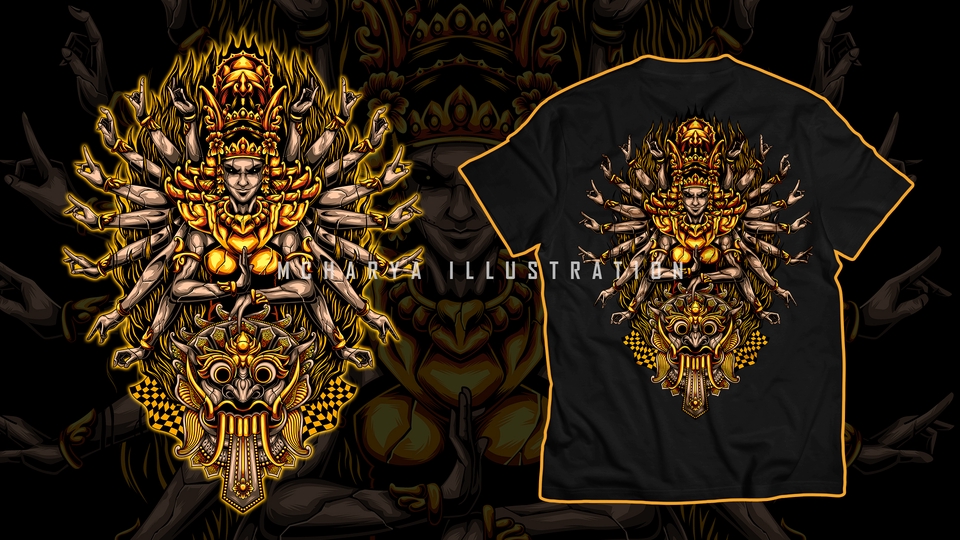 Desain Kaos & Motif - Custom Design Illustration (T-Shirt Design) - 2