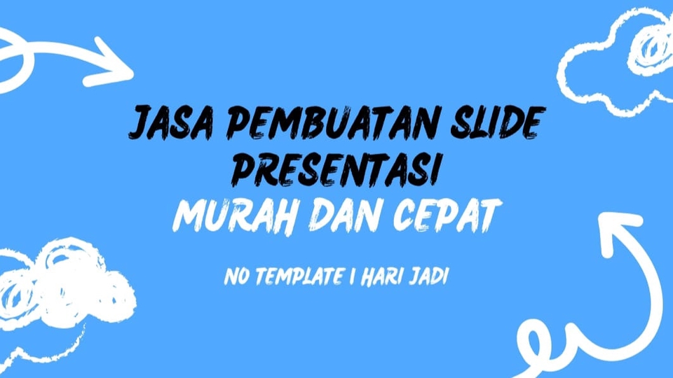 Jasa Pembuatan Presentasi / Desain PowerPoint - Pembuatan Slide Presentation Menggunakan PowerPoint No Template, Murah dan Cepat
