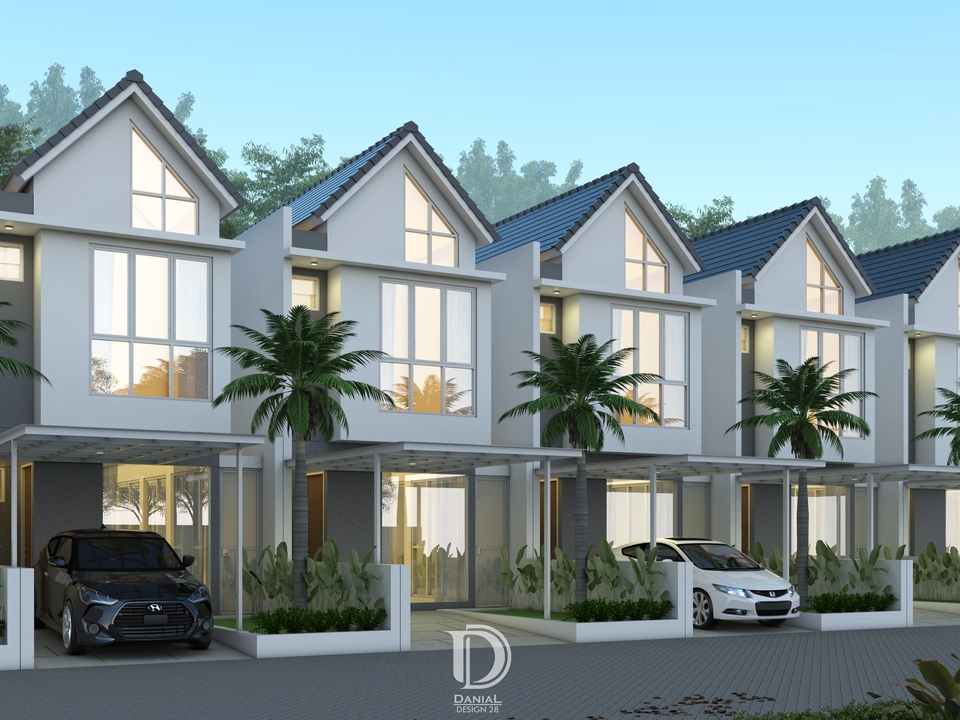 3D & Perspektif - Desain Gambar 3D Rumah, Ruko, Kost, dll - 5