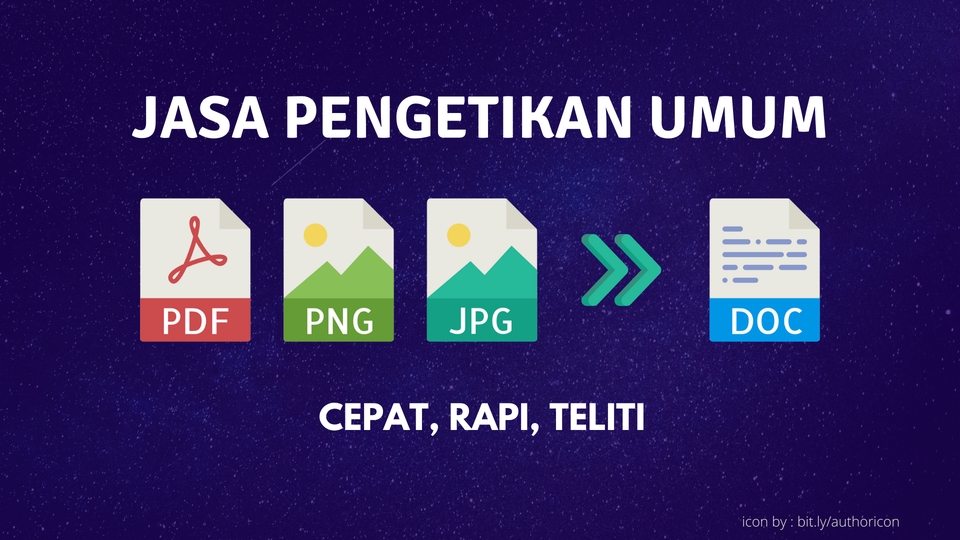 Pengetikan Umum - Pengetikan Ulang PDF-JPG ke DOC, Cepat, Rapi, dan Teliti - 2