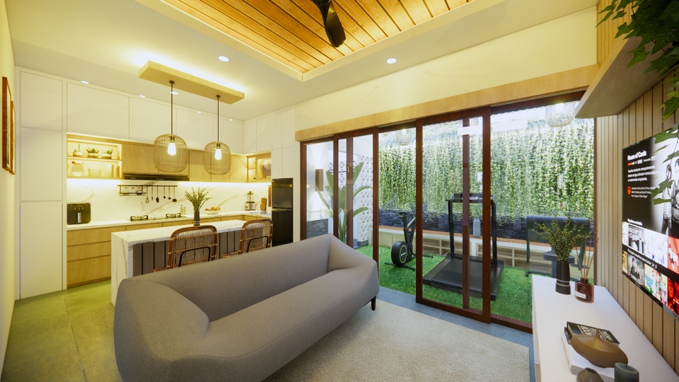 3D & Perspektif - Jasa Desain Interior Rumah Tinggal - 30