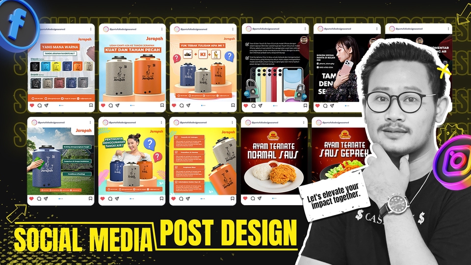 Jasa desain banner instagram, buat banner instagram, desain banner promosi, desain gambar promosi instagram, banner promosi instagram, jasa pembuatan banner instagram, desain feed instagram, instagram gambar promosi, banner instagram online shop