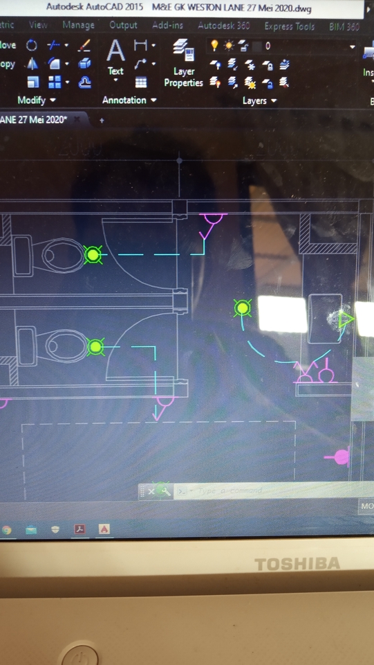 CAD Drawing - Desain 2D MEP - 4