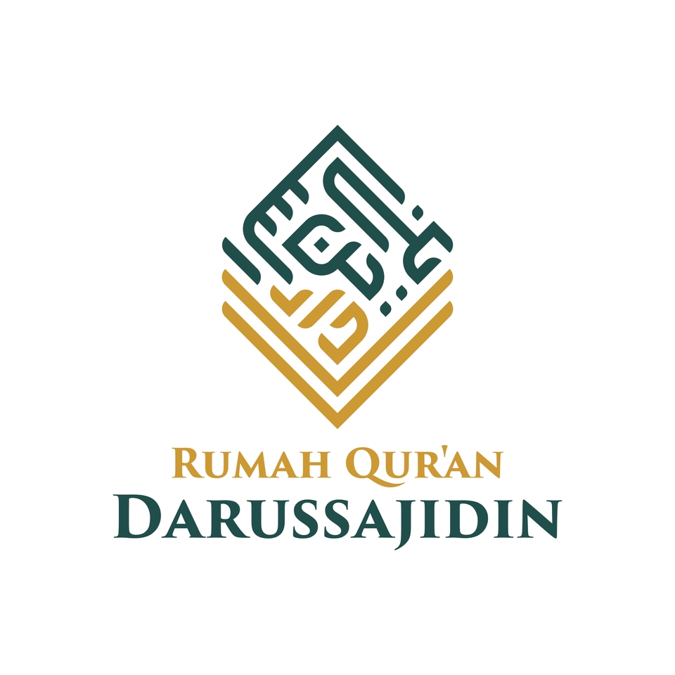 Jasa Desain Logo Rumah Quran Darussajidin - Logo Islamic School, Logo Pondok Pesantren, Desain Logo Masjid