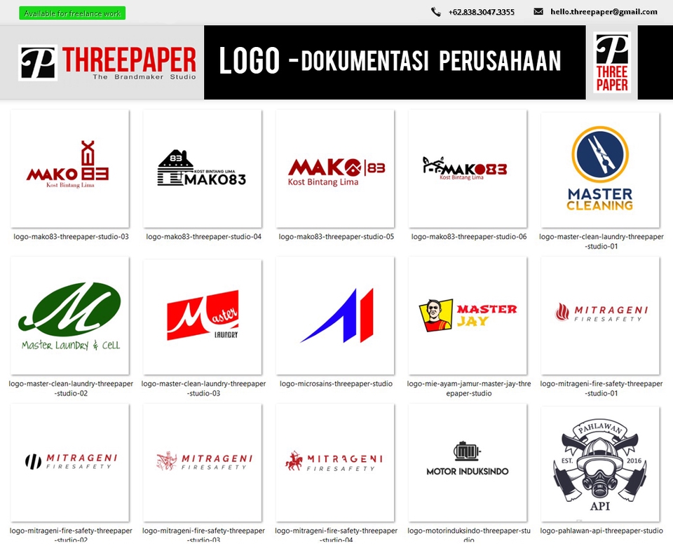 Logo - Jasa Desain Branding Logo Profesional Untuk Perusahaan UKM, Start-up Sampai Ke perusahaan Besar - 8