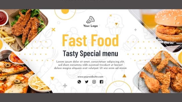 Banner Online - Desain Banner Makanan (Menarik, Bagus, Elegan) - 3