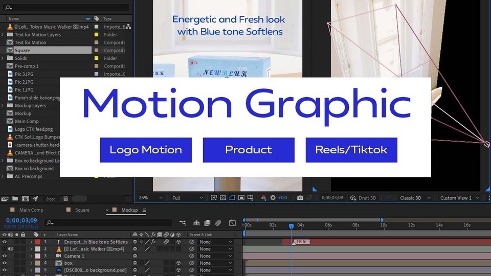 null - Motion Graphic Logo Motion, Product, Bumper, Lower Third, Reels, Tiktok