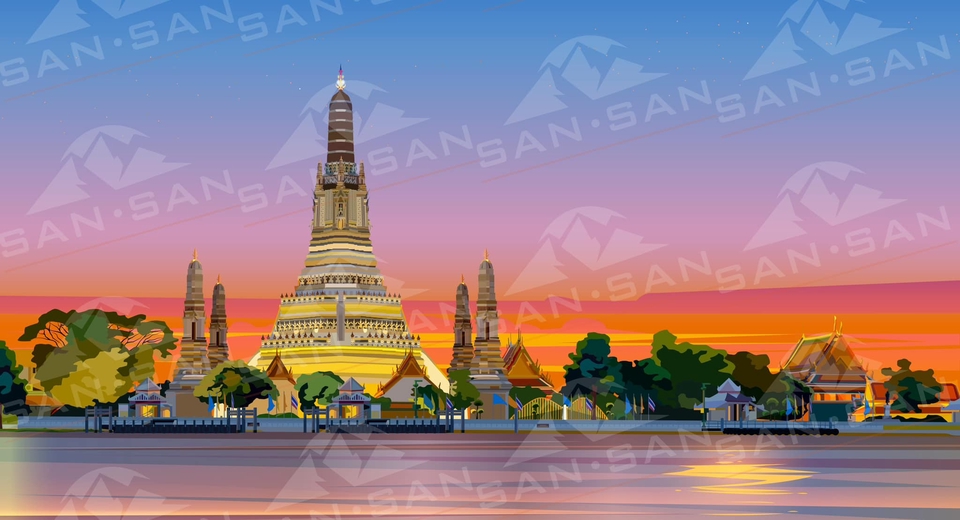 เปลี่ยนรูปเป็นเวกเตอร์ - ดราฟ/วาดภาพเวกเตอร์ (ai) คน สัตว์ สิ่งของ พื้นหลัง ภาพประกอบ โลโก้ - 3