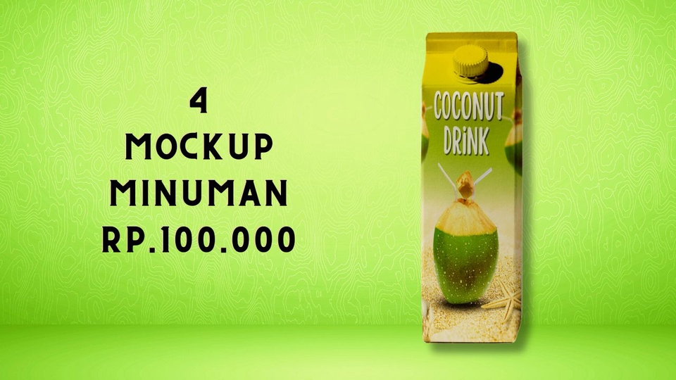 Label & Kemasan - Desain Mockup Minuman - 4
