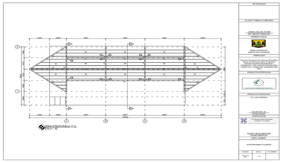 CAD Drawing - Jasa Gambar Kerja Konstruksi, Jadi 3 Hari - 9