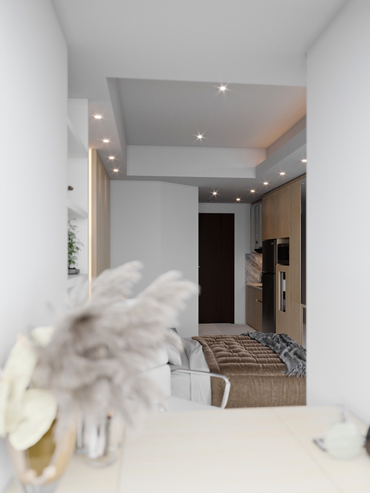 3D & Perspektif - Jasa Desain Apartment / Render Interior Cepat dan Realistik - 4