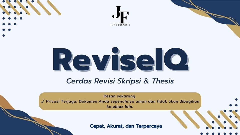 ReviseIQ – Cerdas Revisi Skripsi & Thesis