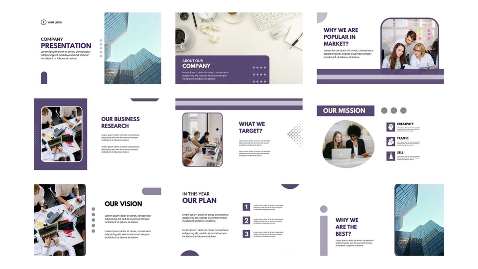 Presentation - ออกแบบ Presentation ทุกรูปแบบ Company profile, Project presentation, งานวิจัย, การบ้าน, งานกลุ่ม - 11