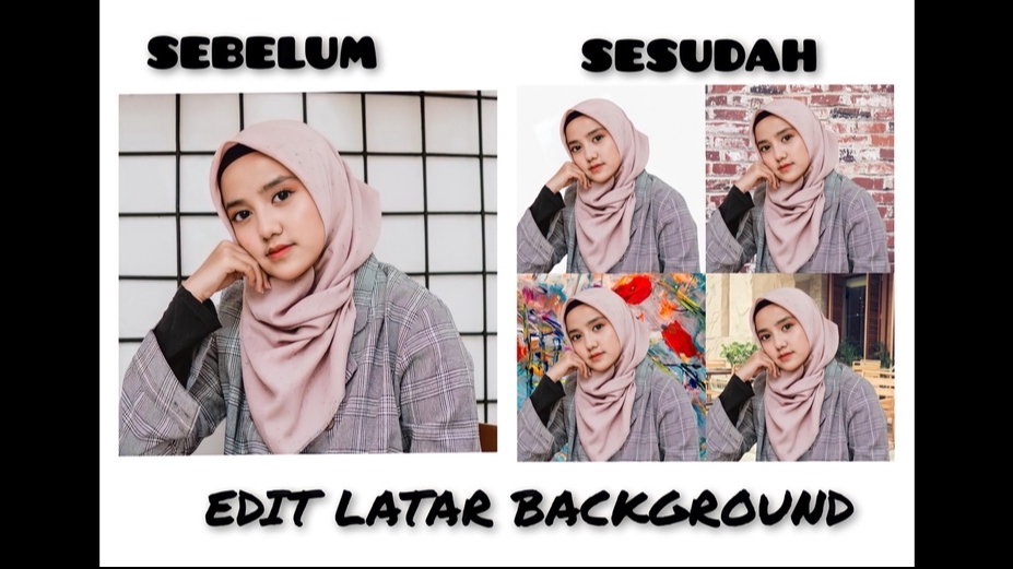 Edit Gambar & Photoshop - Hapus Background dan Edit Latar Background dengan Professional, High Resolusi dalam SEHARI! - 1