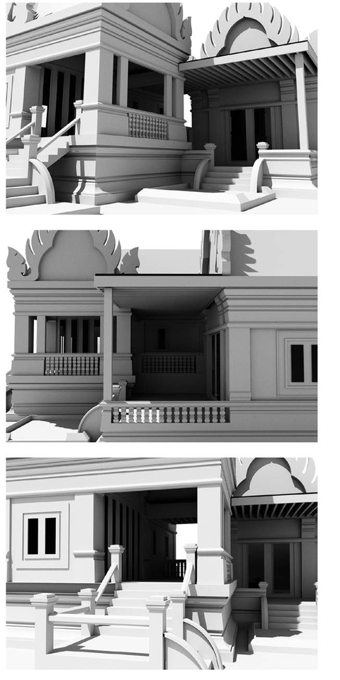 ทำโมเดล 3D - 3D MODEL / ARCHITECTURAL โมเดลงานสถาปัตยกรรม - 25