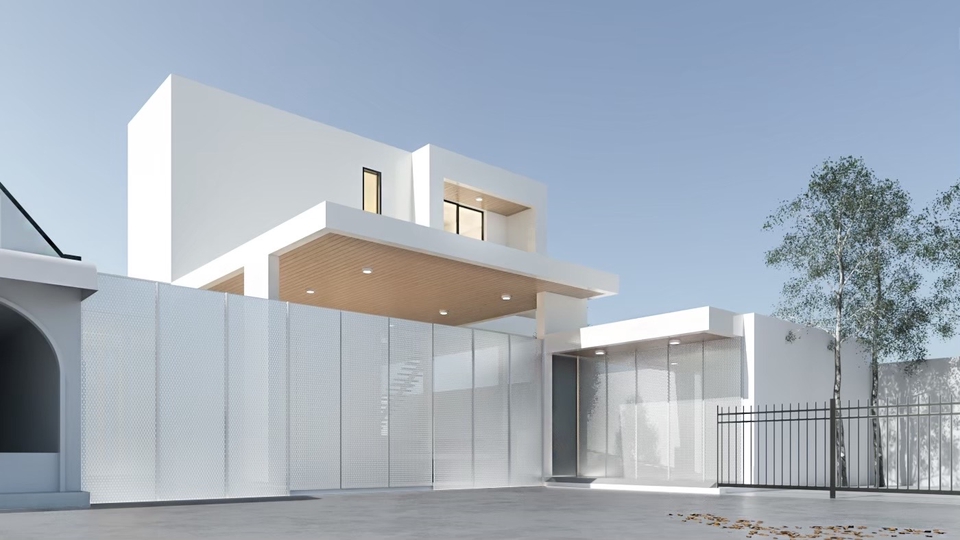 ทำโมเดล 3D - ออกแบบอาคาร / ขึ้นโมเดล3D/ render / เขียนแบบ - 2
