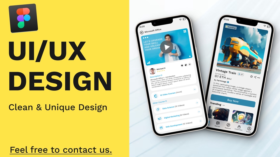 UI & UX Design - Jasa UIUX Design Mobile App Modern - 1