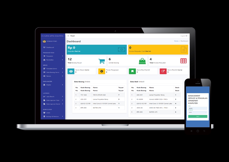 Web Development - Webiste Landing Page, Wordopress dan Compnay Profile - 4