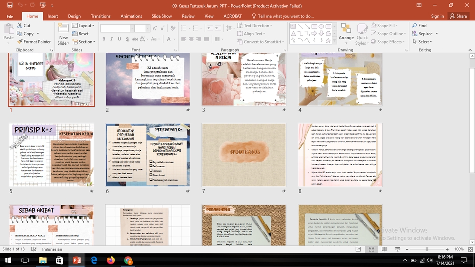 Presentasi - Desain PowerPoint Presentasi Menarik & Sederhana - 5
