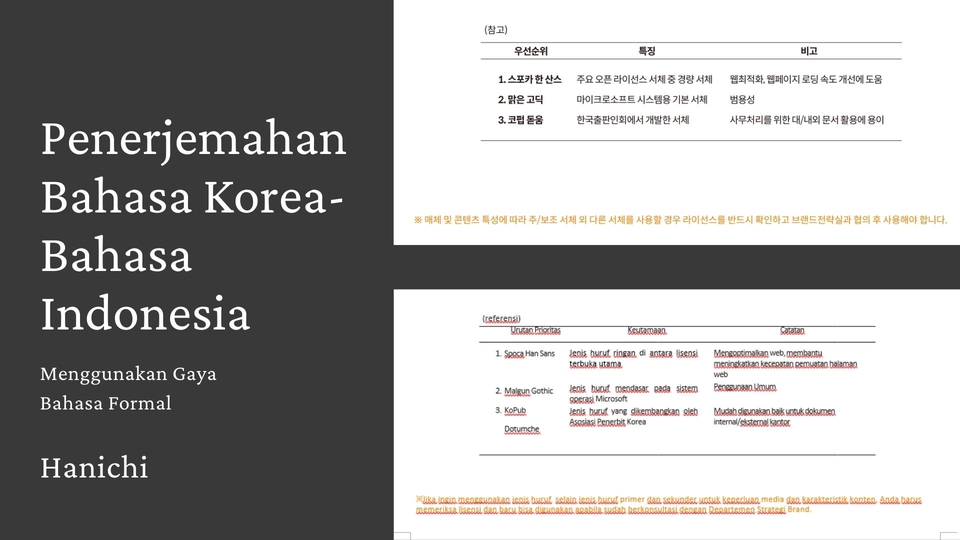 Penerjemahan - Penerjemah Bahasa / Translate (Korean - Indonesian/English) | Cepat, Tepat, dan Akurat - 2