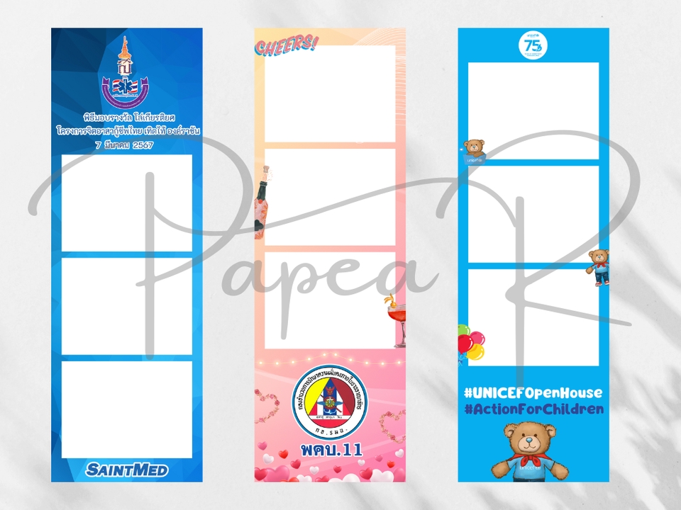 ทำ Giveaway - ออกแบบ PhotoBooth , Photo Frame ต่างๆ งานEvent, Wedding, Birthday ออกแบบงานไว งานสวย - 16