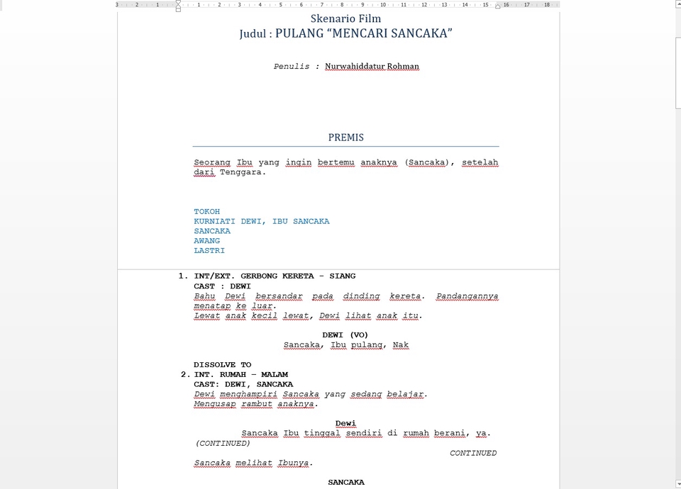 Penulisan Konten - PENULISAN KONTEN | SKRIP IKLAN DAN FILM | EDIT NASKAH | TIDAK PERLU KHAWATIR AKAN HASIL 100% ORI - 5