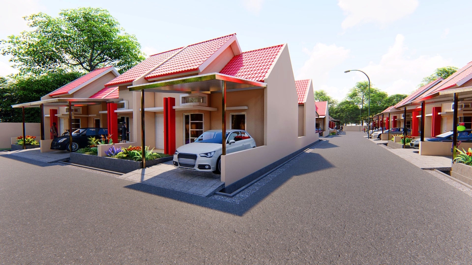 3D & Perspektif - DESAIN 3D DAN ANIMASI ARSITEKTUR - 9