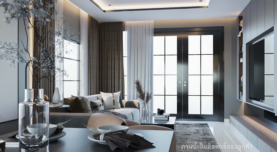 3D Perspective - รับทำภาพ 3D Perspective Interior // ออกแบบตกแต่งภายใน (3Dmaxs) // 3d visualizer - 13
