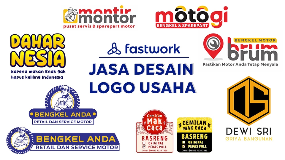 Logo - JASA PEMBUATAN LOGO USAHA / UMKM - 1