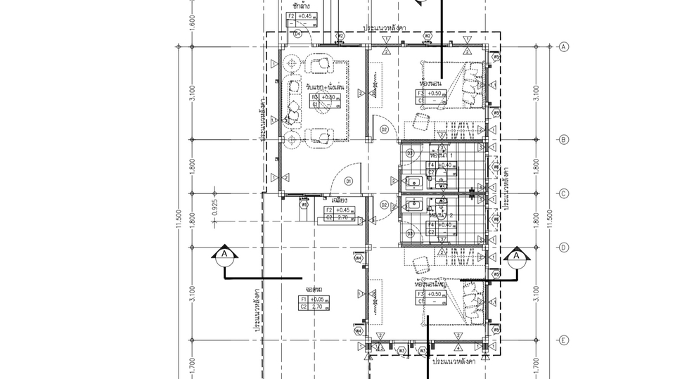 เขียนแบบวิศวกรรมและออกแบบโครงสร้าง - ออกแบบ-เขียนแบบก่อสร้าง 2D-3D บ้านพักอาศัย อาคารต่างๆ - 6