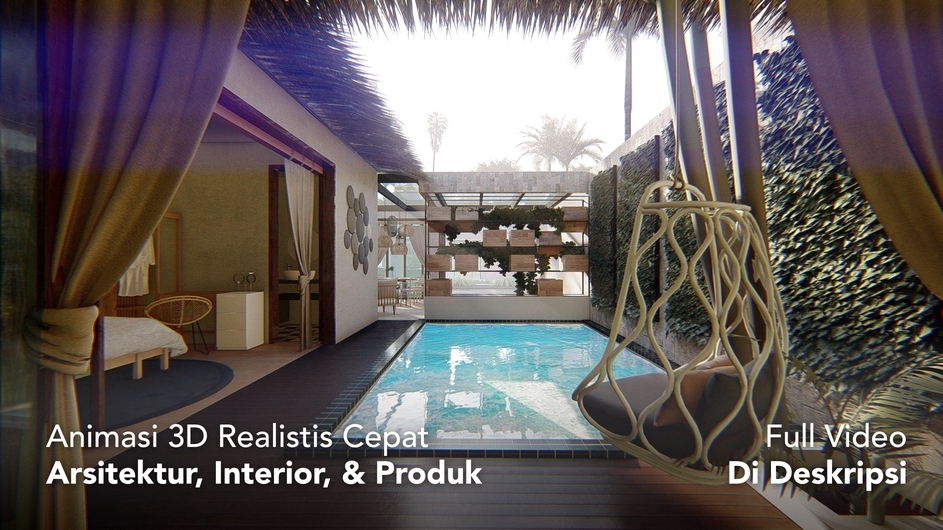 3D & Animasi - CEPAT! Animasi 3D Arsitektur & Interior Realistis 5 Hari Jadi - 7