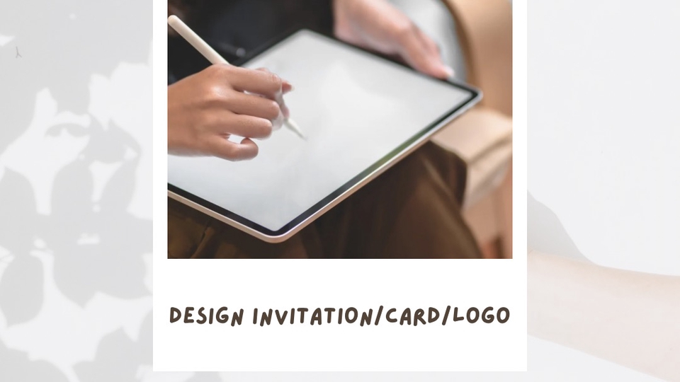 Jasa Lainnya - design kartu ucapan, thankyou card, kartu instruksi, care card - 1