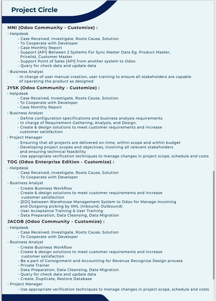 อื่นๆ - Odoo ERP Training & Support - 5