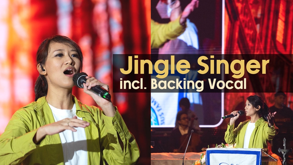 Jasa pembuatan jingle lagu untuk iklan, video, radio dengan suara penyanyi dan backing vocal. jasa bikin jingle murah, jasa pembuatan jingle iklan, jasa edit suara, jasa mixing dan mastering.